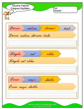 ö sesi Çalışma Sayfaları